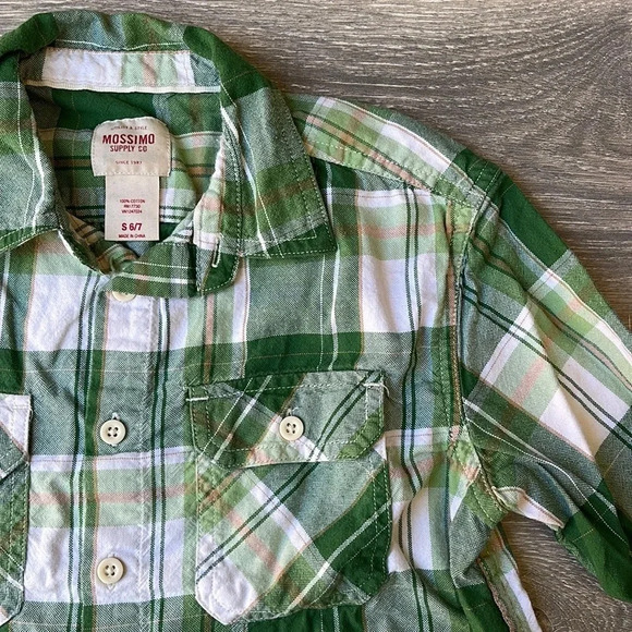 Boys Long Sleeve Button Up Shirt - Picture 5 of 5